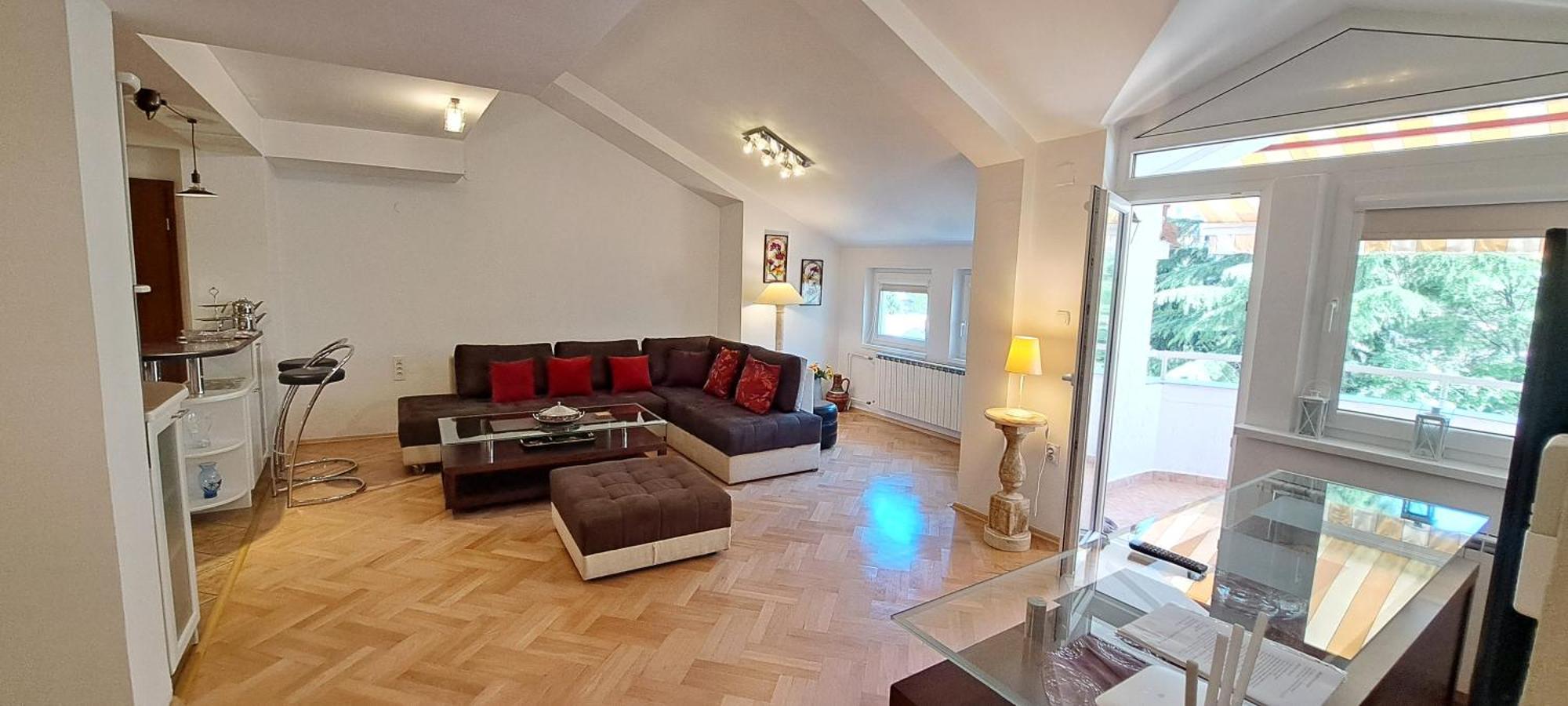 Central Skopje Duplex Apartment Luaran gambar