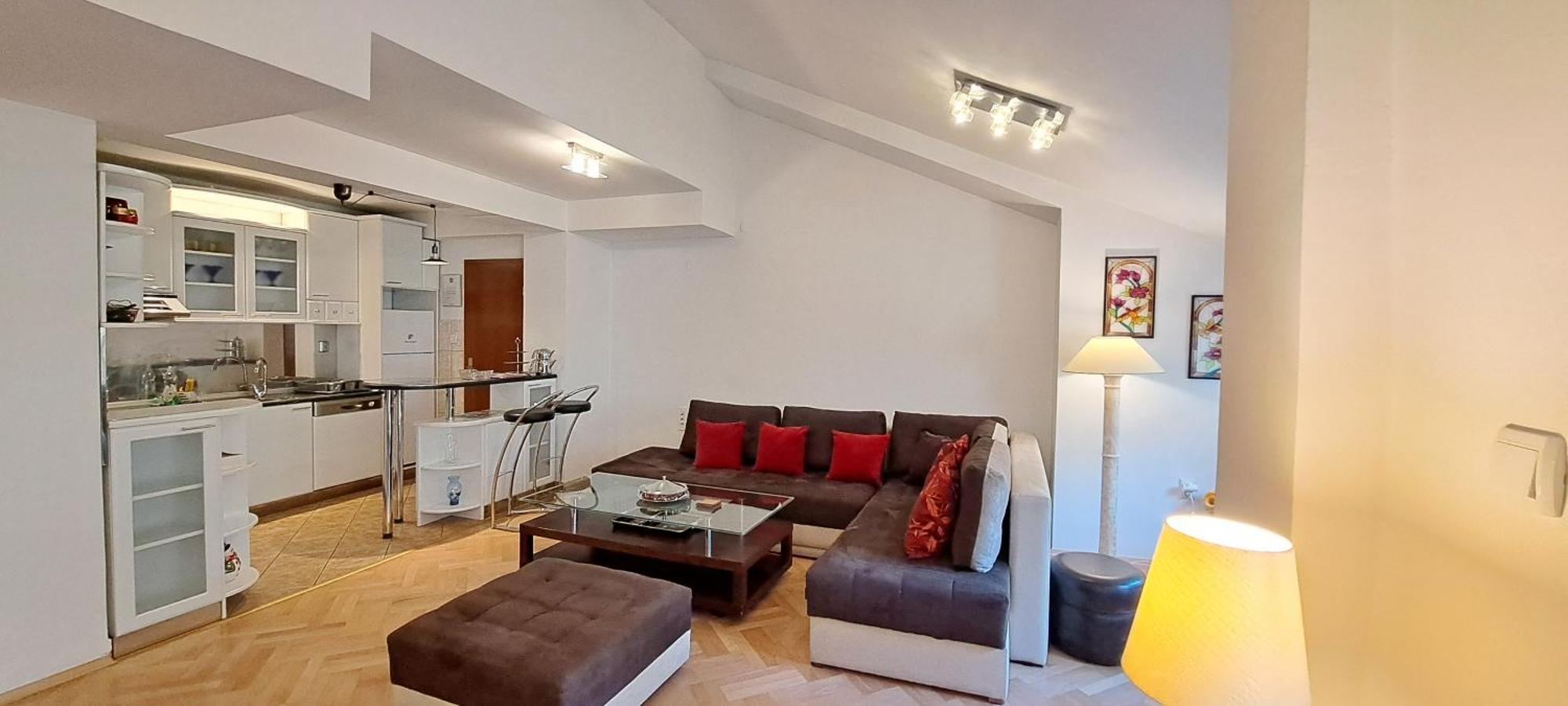 Central Skopje Duplex Apartment Luaran gambar
